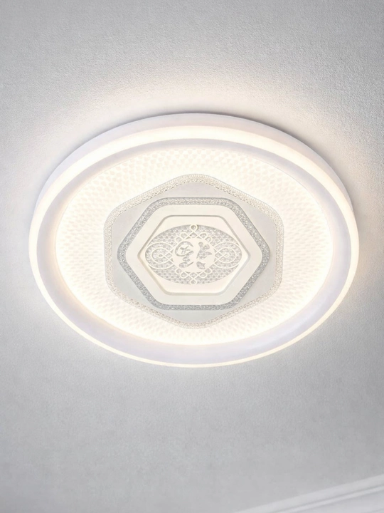 Plafon lyustra hitech yoritish chiroq led, 3 xil rejim yonish