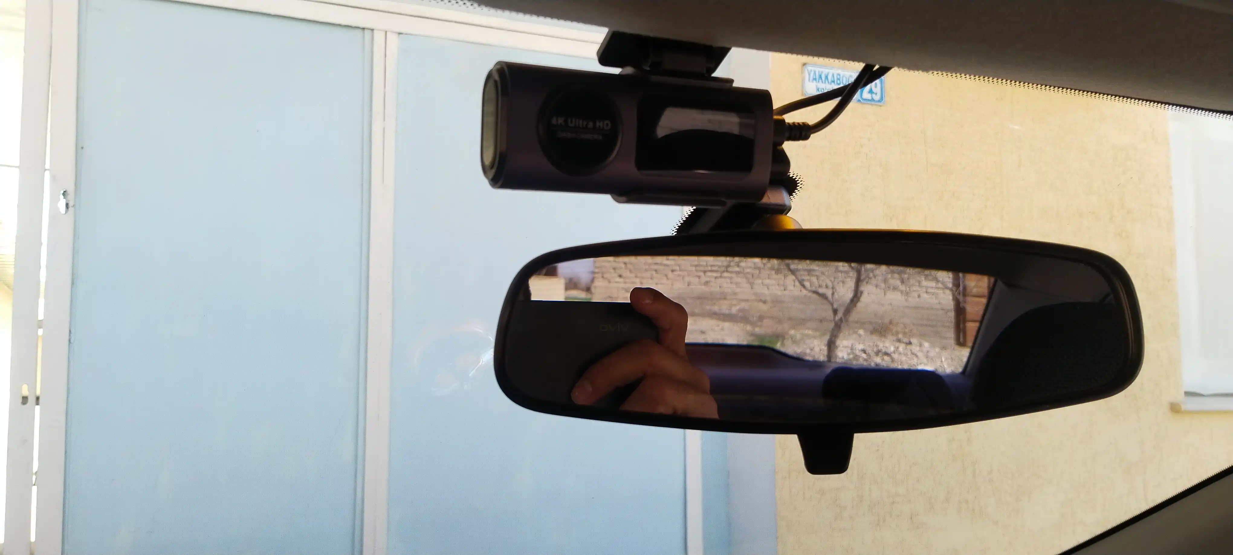 Видеорегистратор DASH CAMERA 4K+AHD 1080 FULL HD,Wi-Fi, GPS+64 ГБ, 1,5-дюймовый HD-дисплей