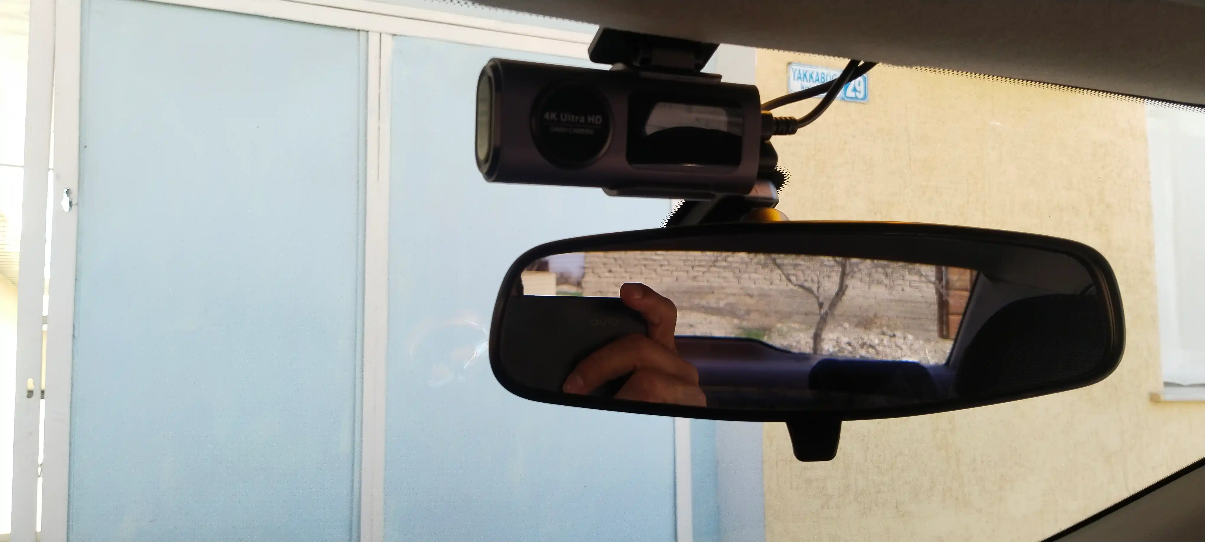 Видеорегистратор DASH CAMERA 4K+AHD 1080 FULL HD,Wi-Fi, GPS+64 ГБ, 1,5-дюймовый HD-дисплей