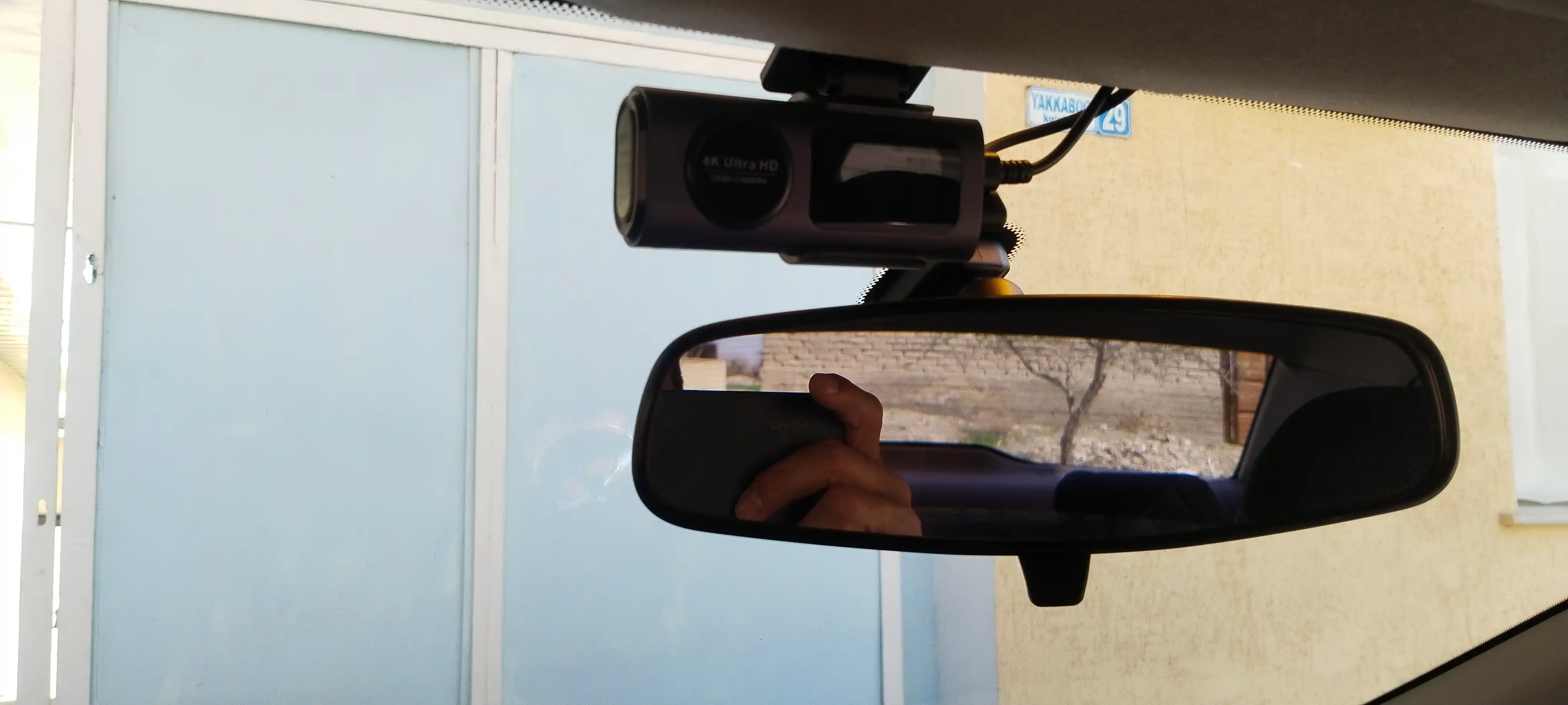 Видеорегистратор DASH CAMERA 4K+AHD 1080 FULL HD,Wi-Fi, GPS+64 ГБ, 1,5-дюймовый HD-дисплей