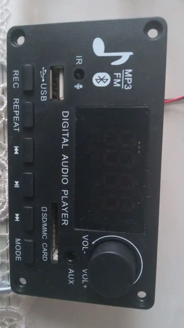 JQ-D009BT Bluetooth 5.0 MP3 аудио модуль, USB TF FM AUX, 2×40W