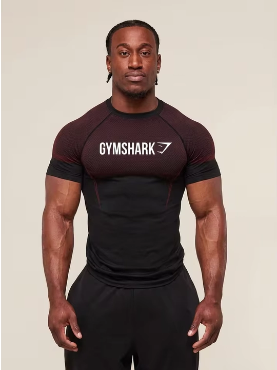 Футболка, Рашгард мужской спортивный, Gymshark