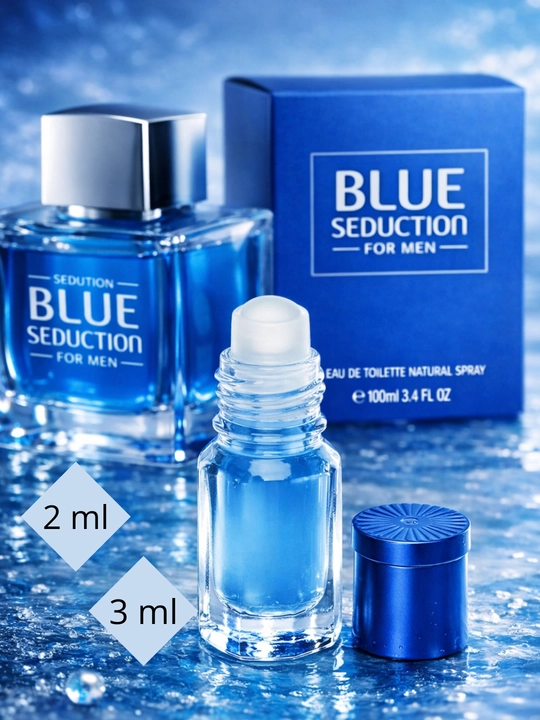Yog'li atirlar Blue Seduction, 2, 3 ml - 