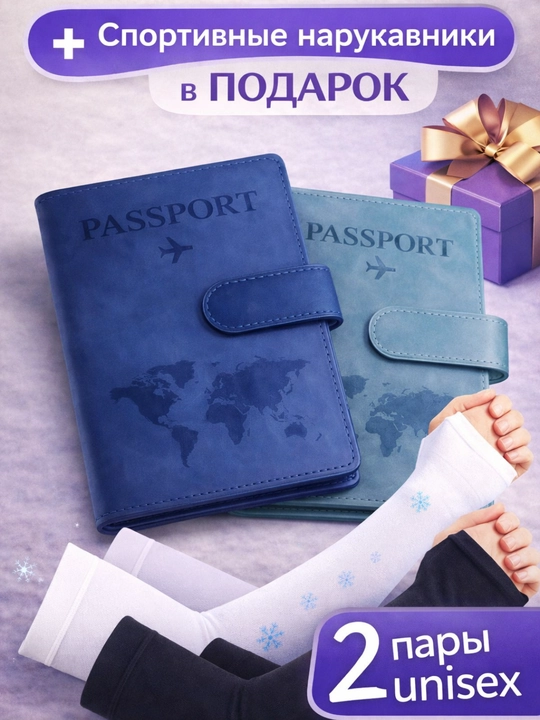 Xalqaor pasport va hujjatlar uchun g'ilof