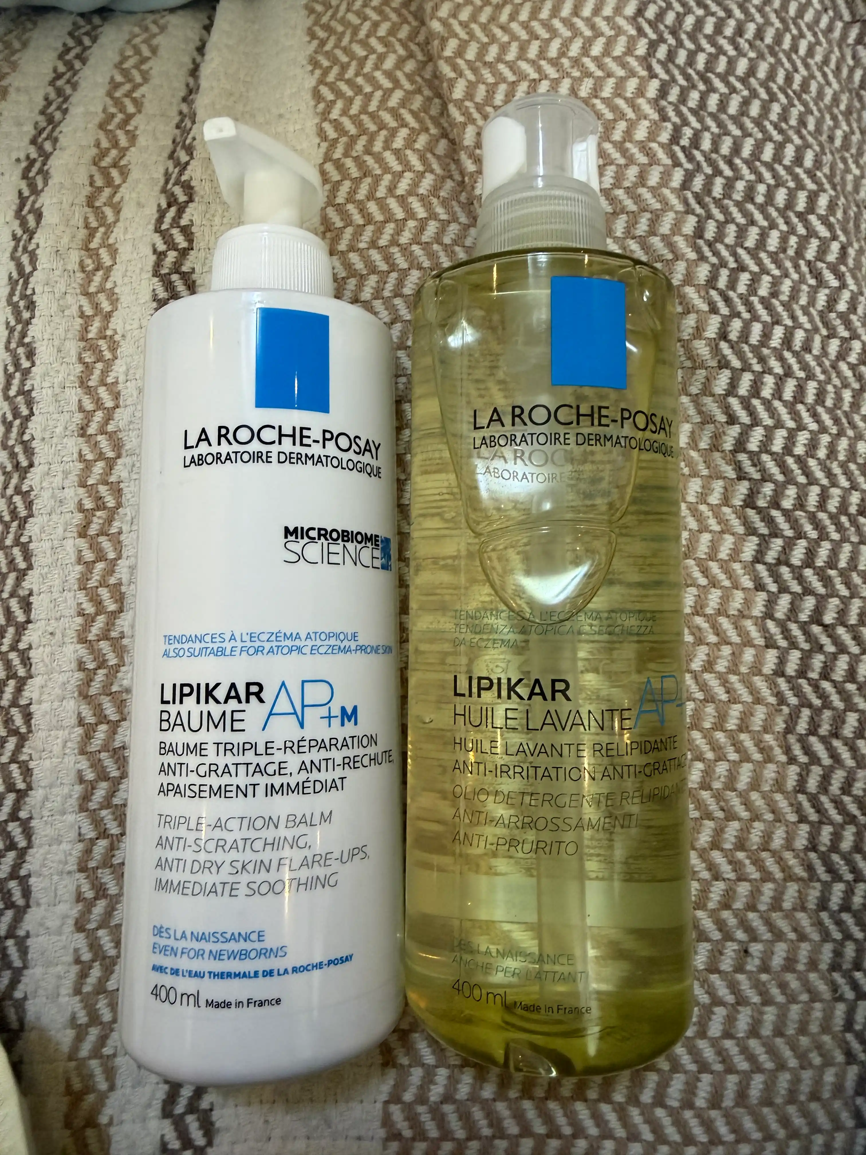 La Roche-Posay Lipikar Huile Lavant Липидовосполняющее смягчающее масло для ванной и душа, 400 мл