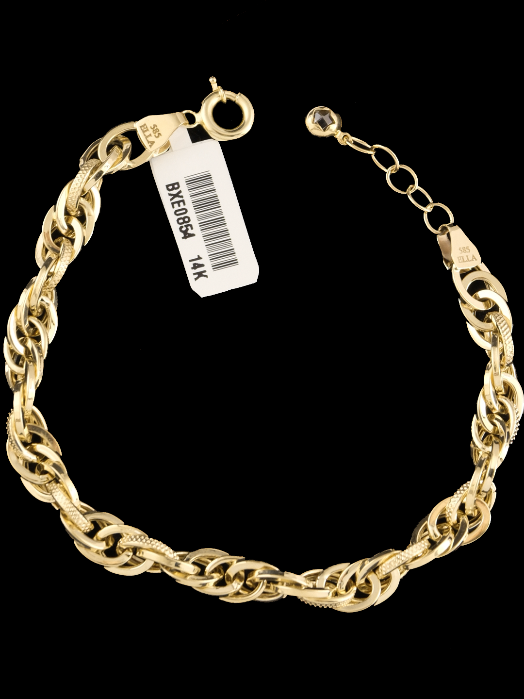 GOLDWISH oltin bilaguzuk, Royal Chain, 585 probali oltin, 7,23 g, o‘lcham 18–21