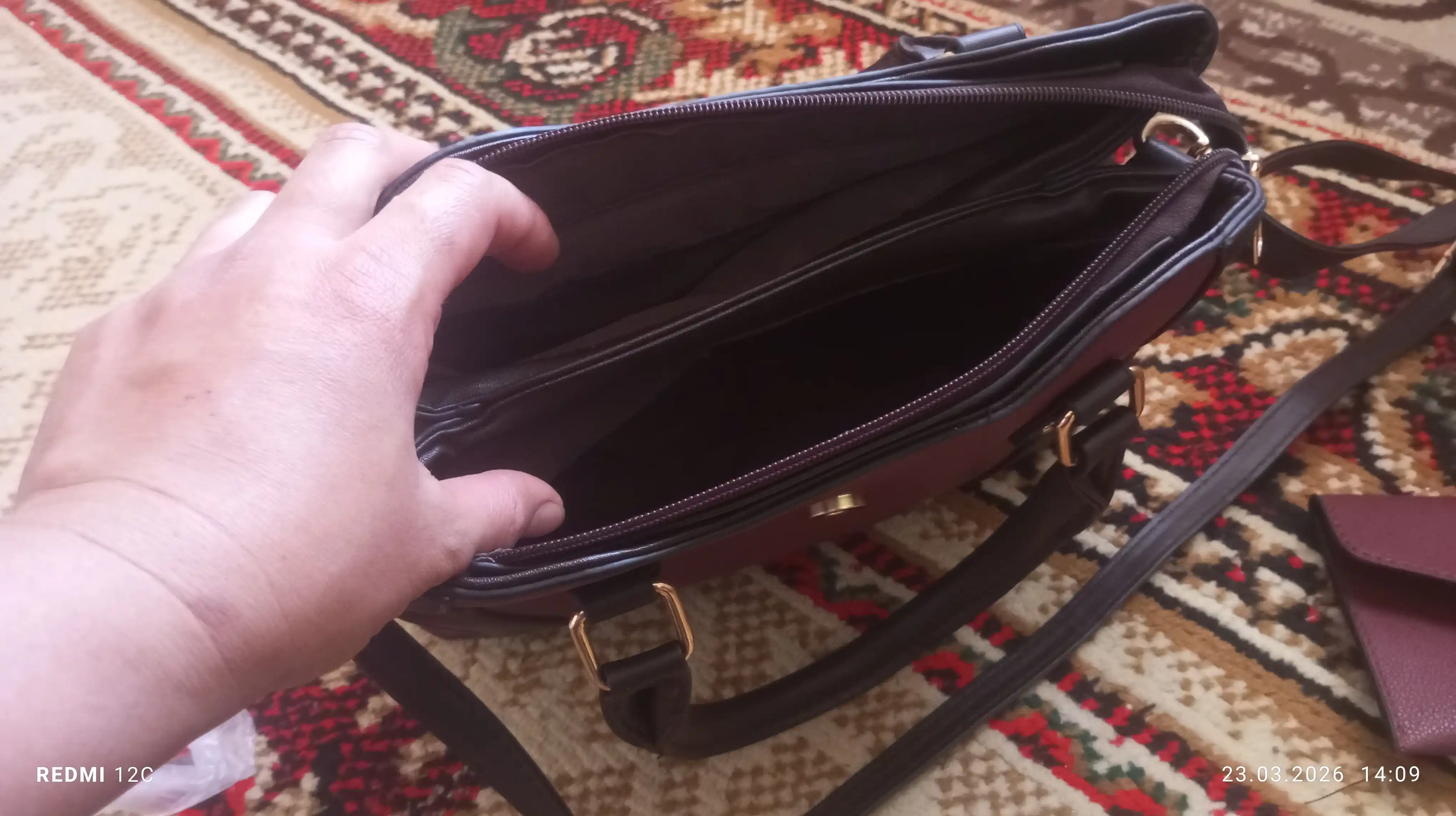 Ayollar sumkasi, 2 tasi 1 da, ekocharm to'plam