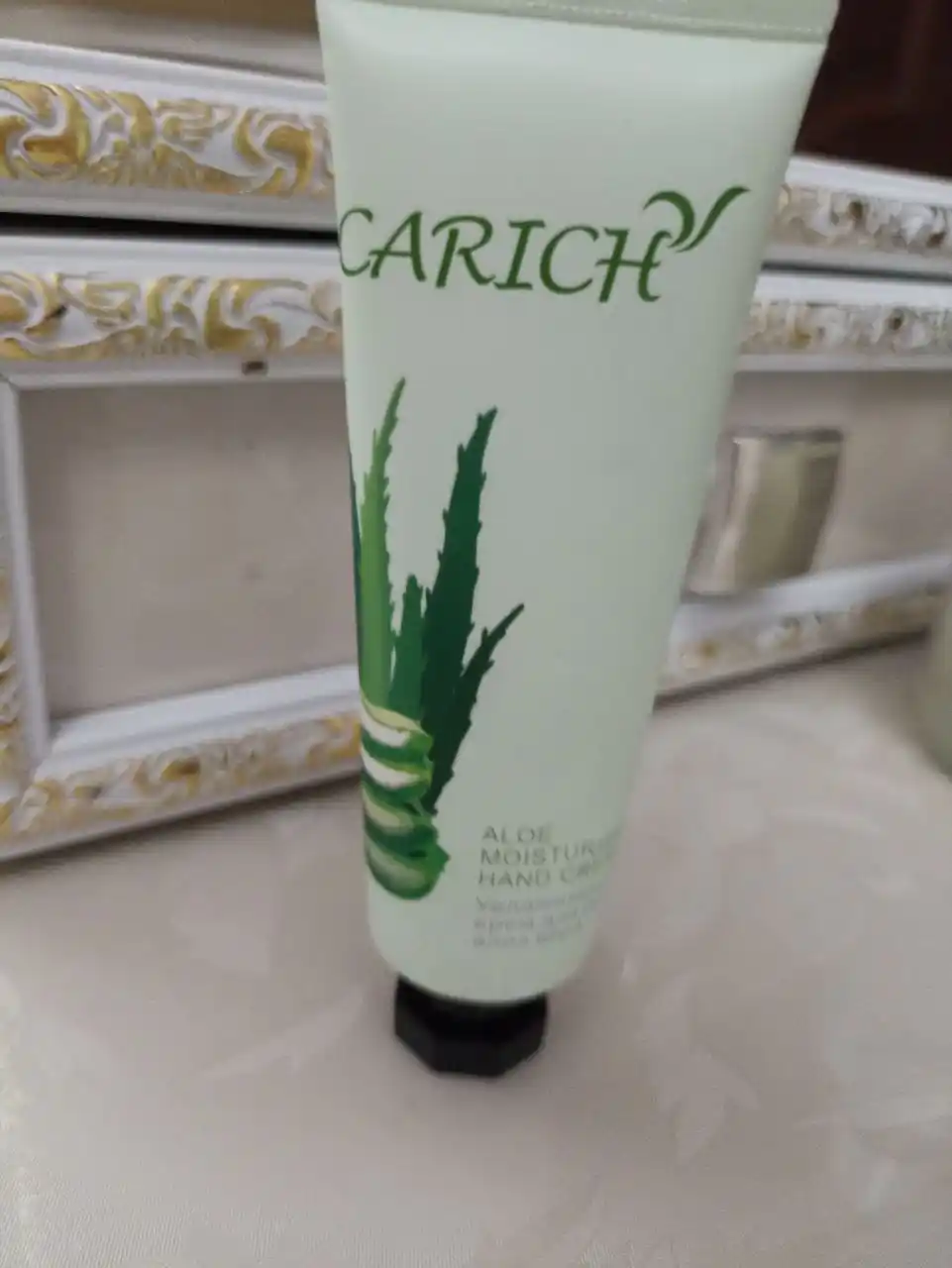 CARICH Greenleaf, крем для рук, увлажняет и питает, алоэ вера