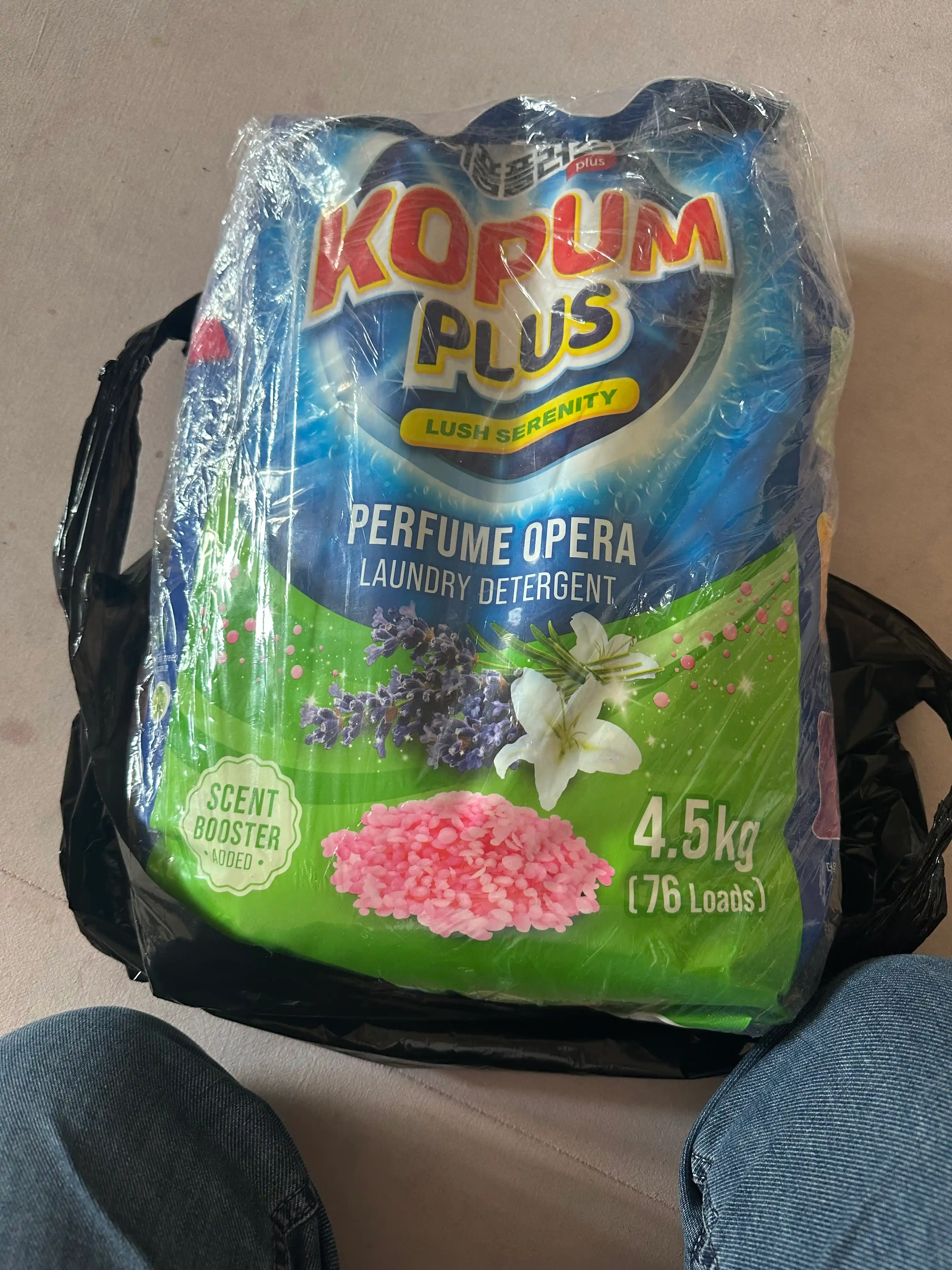 Kir yuvish kukuni, avtomat, xushbo'y iforli, Kopum plus - Koreya