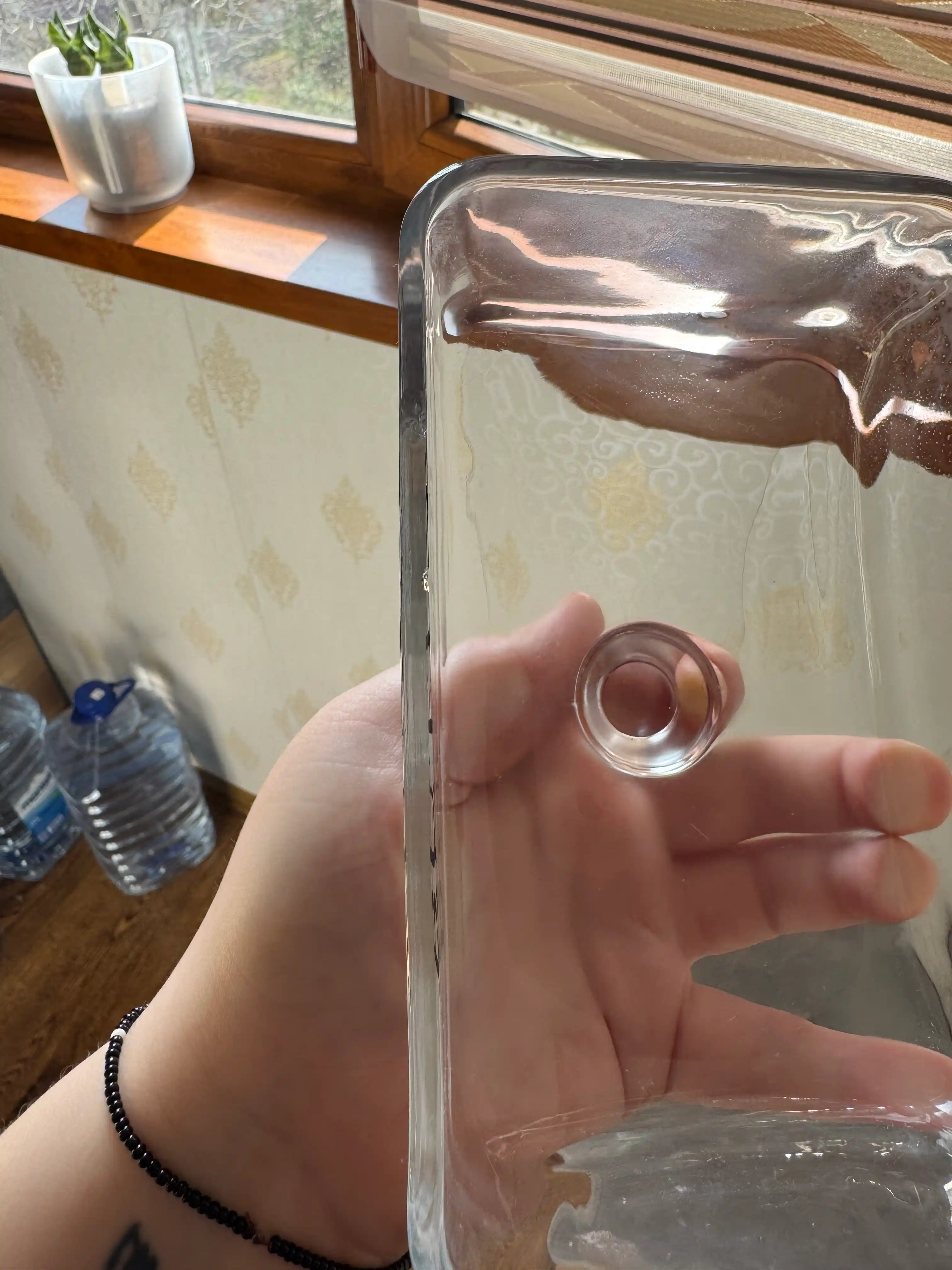 Масленка для сливочного масла, стеклянная
