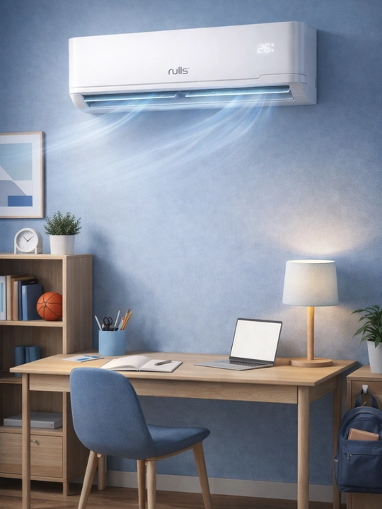 Кондиционер Rulls 12 Inverter с компрессором GREE — для помещений до 35 кв.м. Оснащён PTC