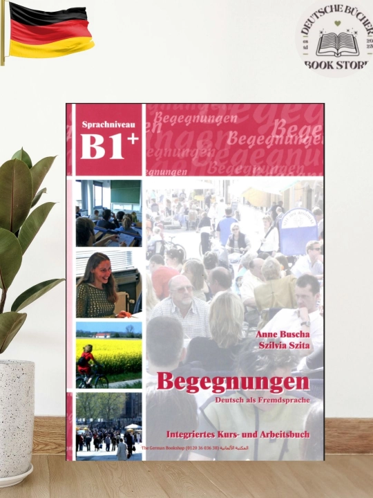 Nemis tili B1+ Begegnungen darslik | Kurs va ish kitobi (CDsiz) - 