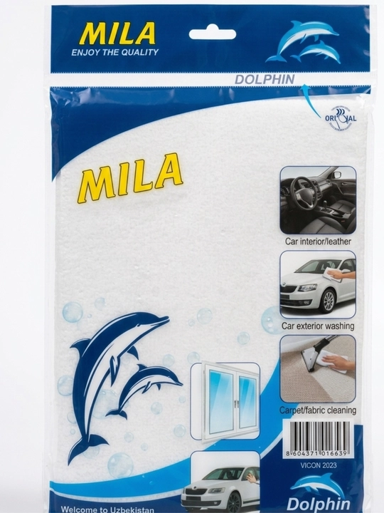 Lattalar, tozalovchi sochiqlar Delfin Milla, Unversal - 
