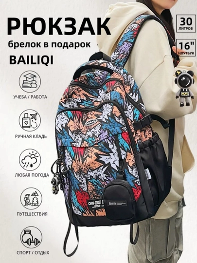 Рюкзак мужской, женский, школьный, городской, спортивный для подростков