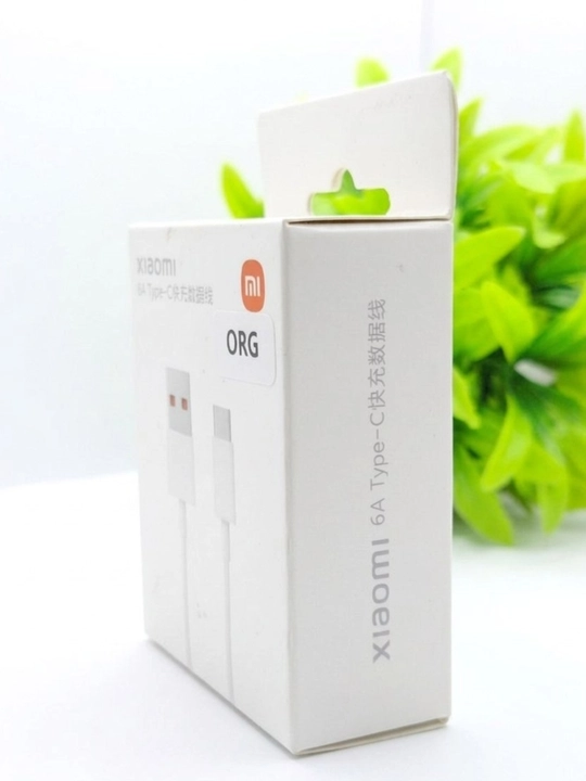 Original Xiaomi USB-A dan Type-C gacha 6A Turbo Charge kabeli (1 metr)