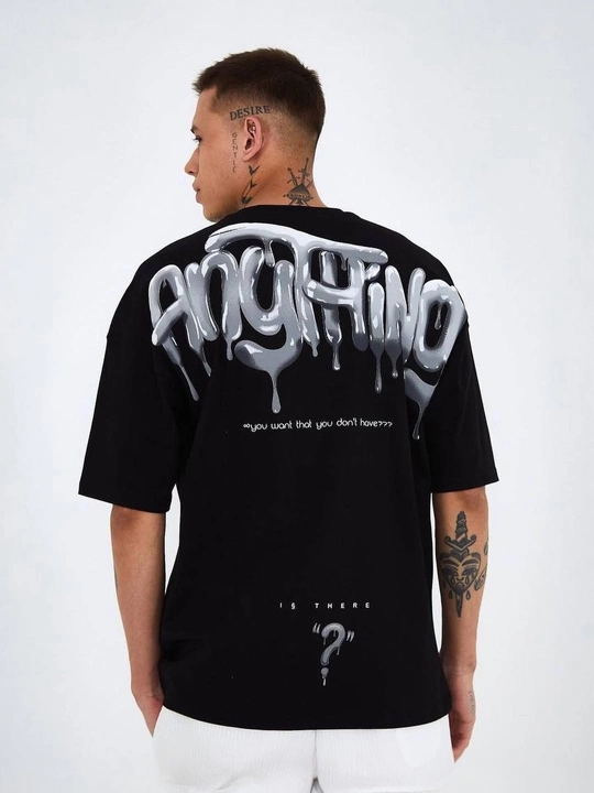 Futbolka oversize printli