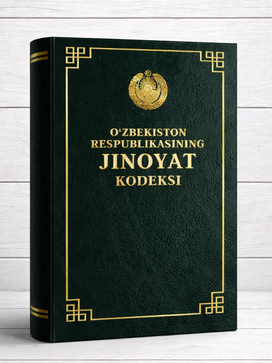 O'zbekiston Respublikasi Kodekslari (Jinoyat, Fuqarolik, Mehnat), 1 dona tanlov bo'yicha - 