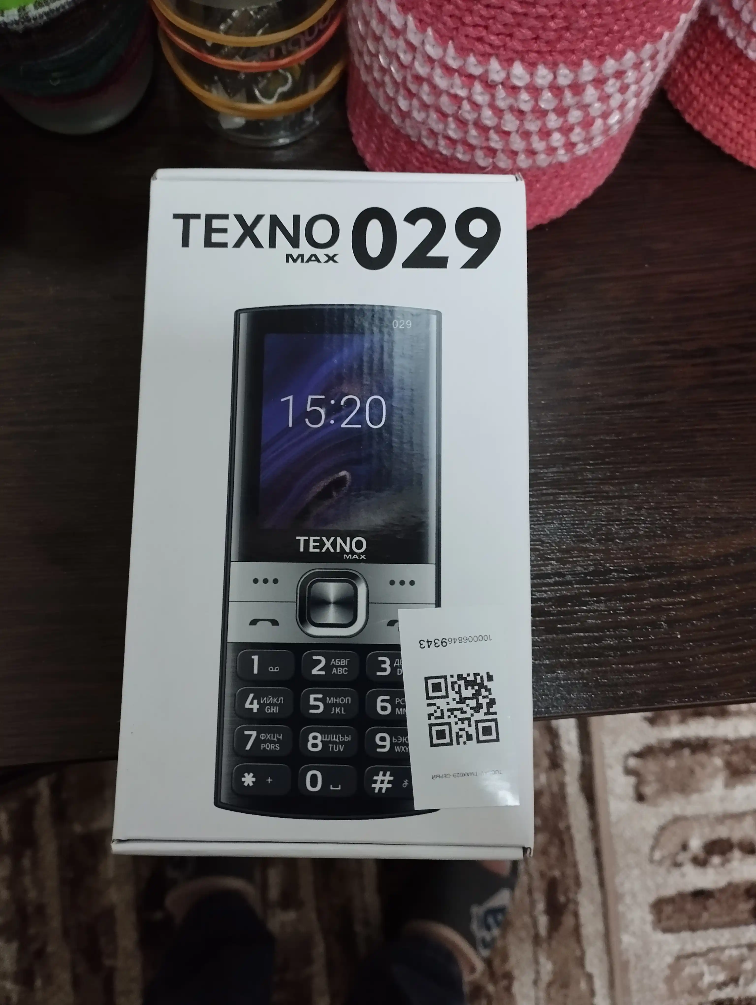 Кнопочный телефон Texno Max 029, + Зарядка и Чехол