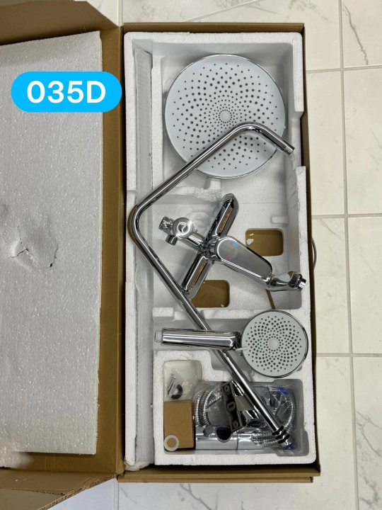 Sof jezdan yasalgan dush tizimi - uzoq muddat xizmat qiladigan, zanglamaydigan jez