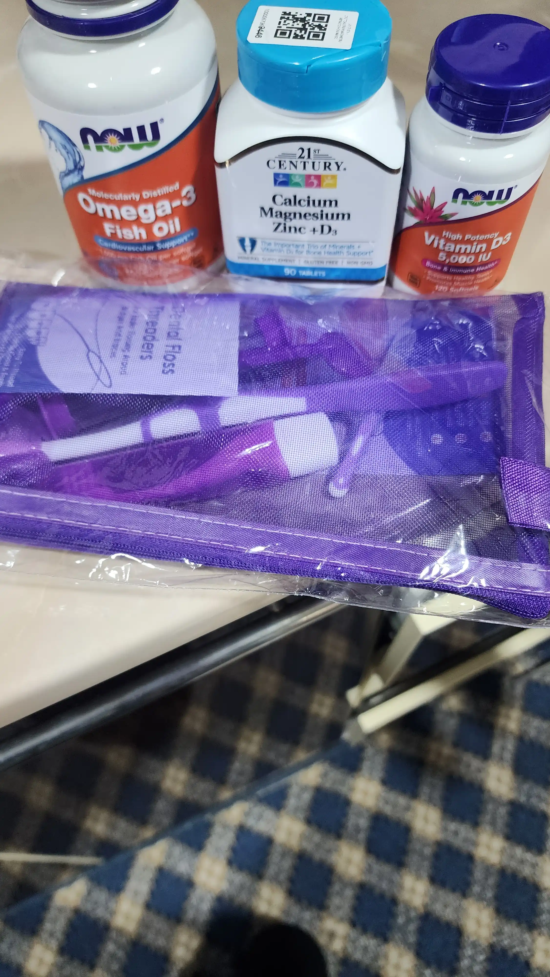 Ортодонтический набор для брекетов 🦷 зубная щетка, межзубная чистка, флосс