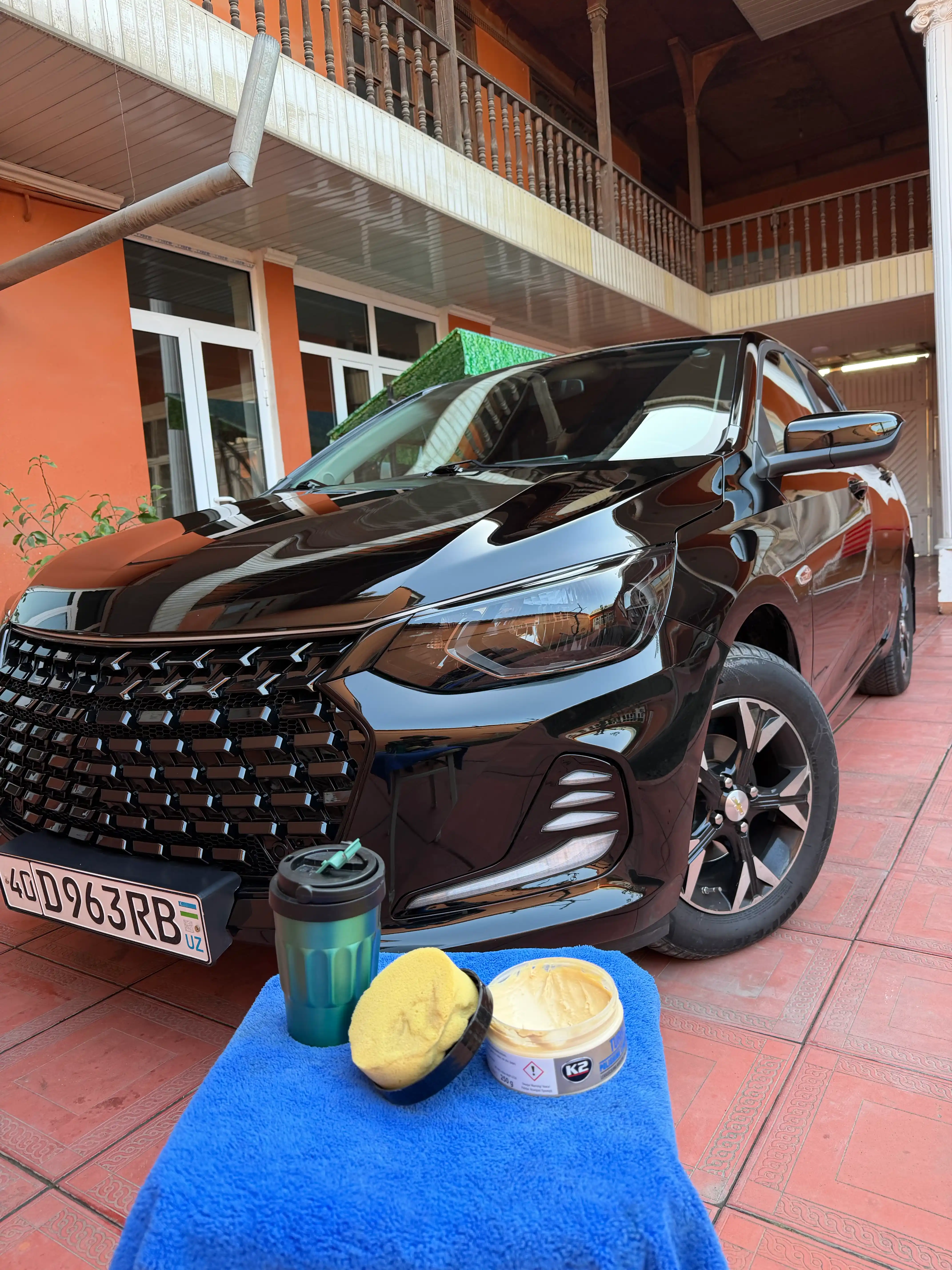 Полироль восковой от мелких царапин K2 TURBO WAX, 250 г