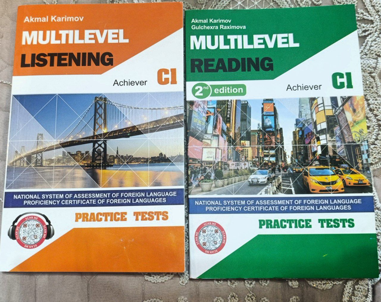 Multilevel Achiever C1 va Top B2–C1 — Listening, Reading, Speaking, Writing, Mock