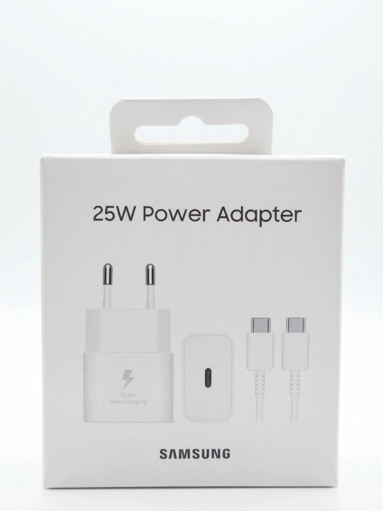 Samsung Super Fast Charging tarmog'ich quvvatlagichi (25W - 45W) + Type-C kabeli - 