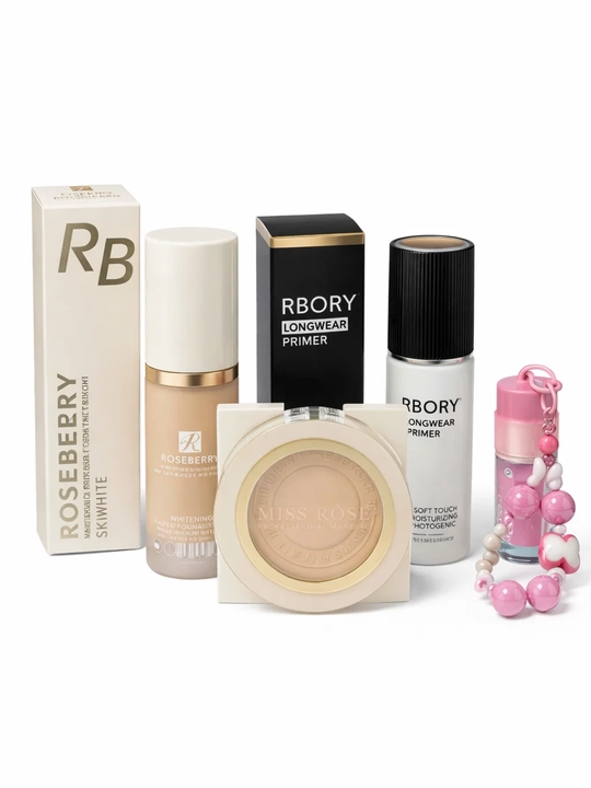 Ayollar kosmetik to`plami.ROSE BERRYdan 5 tasi 1 to`plamda makiyaj uchun to`plam nabor - 
