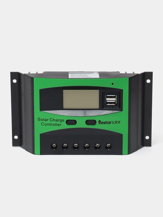 Контроллер для солнечной панели 50 А , 650/1300 Вт , USB, дисплей: LCD