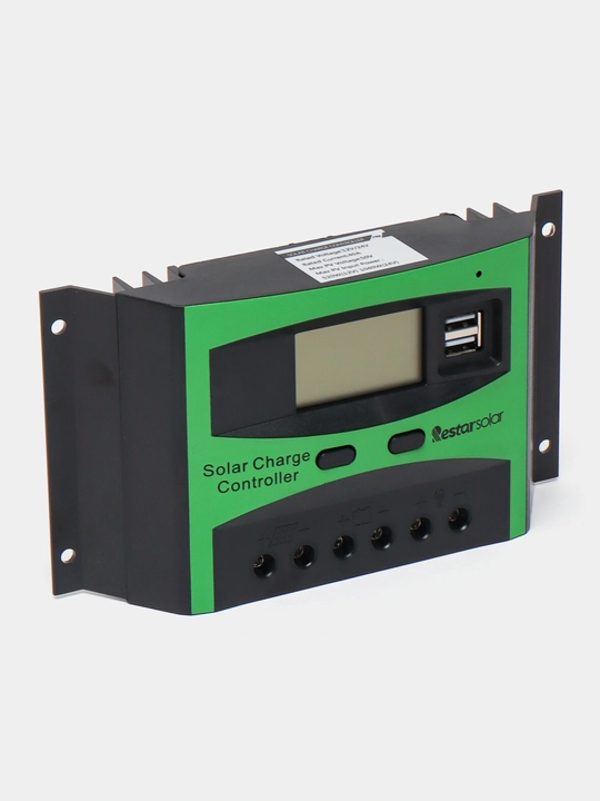 Контроллер для солнечной панели 50 А , 650/1300 Вт , USB, дисплей: LCD