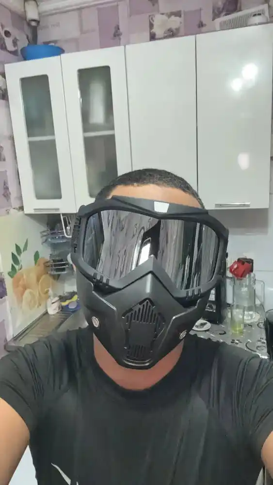 Himoya taktik niqobi, mototsikl ko'zoynaklari, shamol va ultrabinafsha nurlaridan himoya