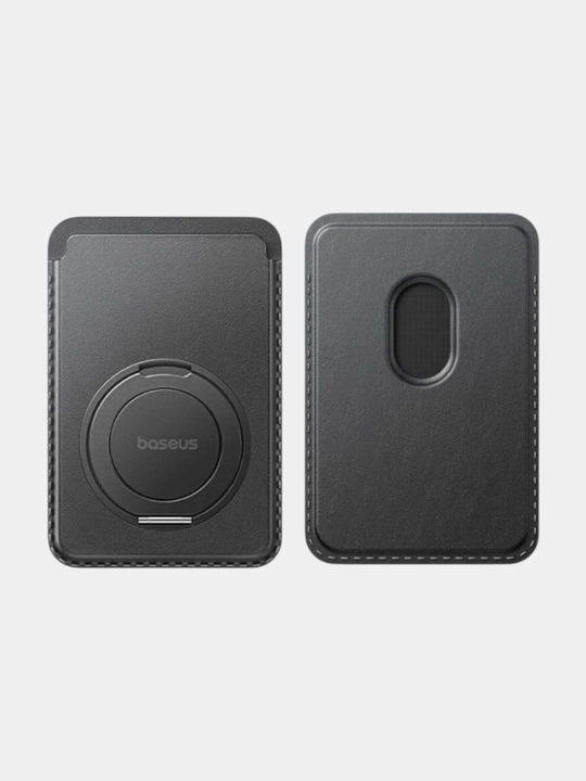 Magnitli hamyon tagligi Baseus modeli MagPro 3, Cosmic Black rangida