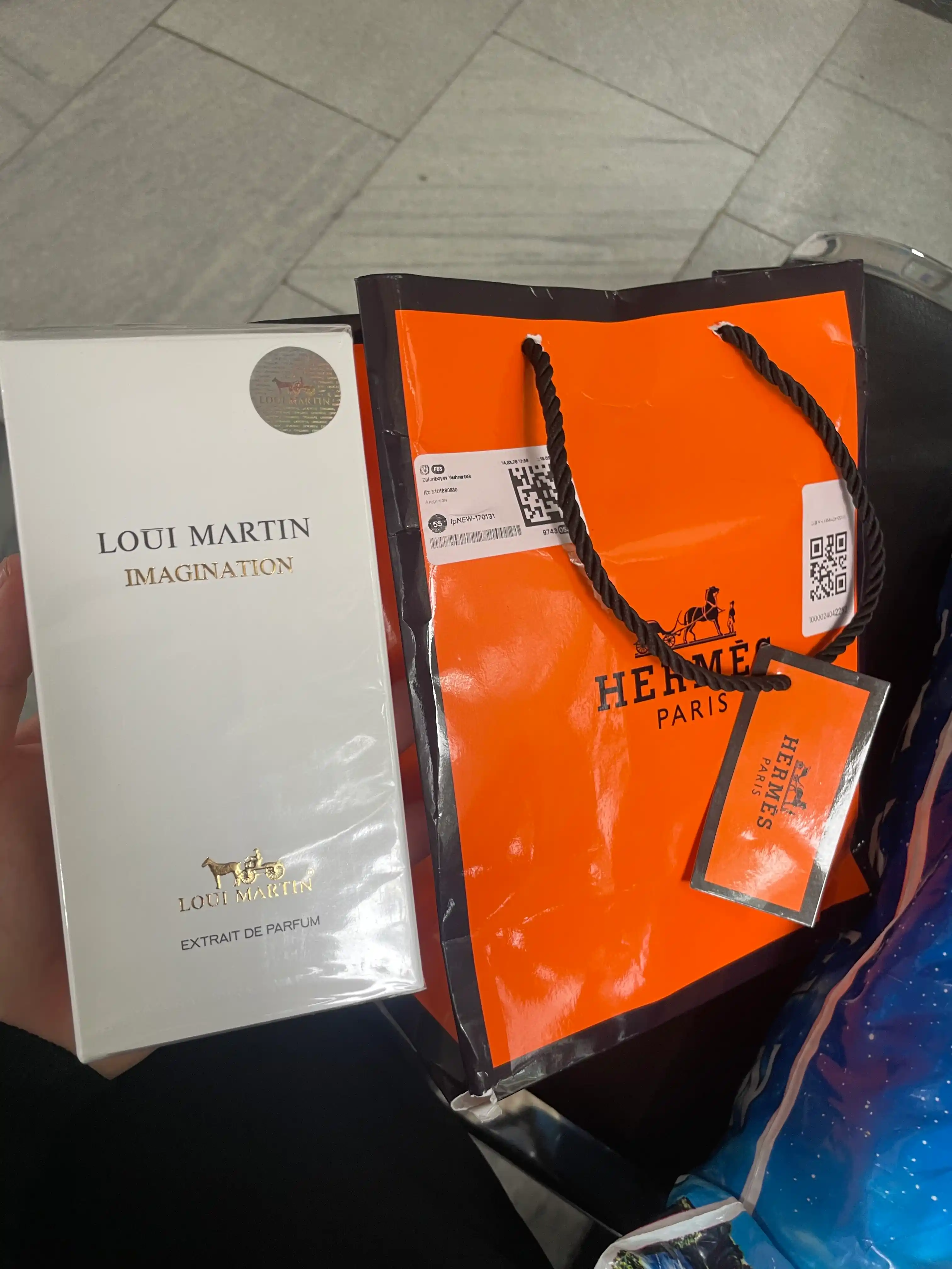 Parfumlangan suv erkaklar uchun Loui Martin Imagination
