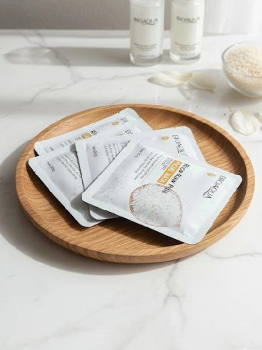 Рисовая маска (Bioaoua Rice Raw Facial Mask)