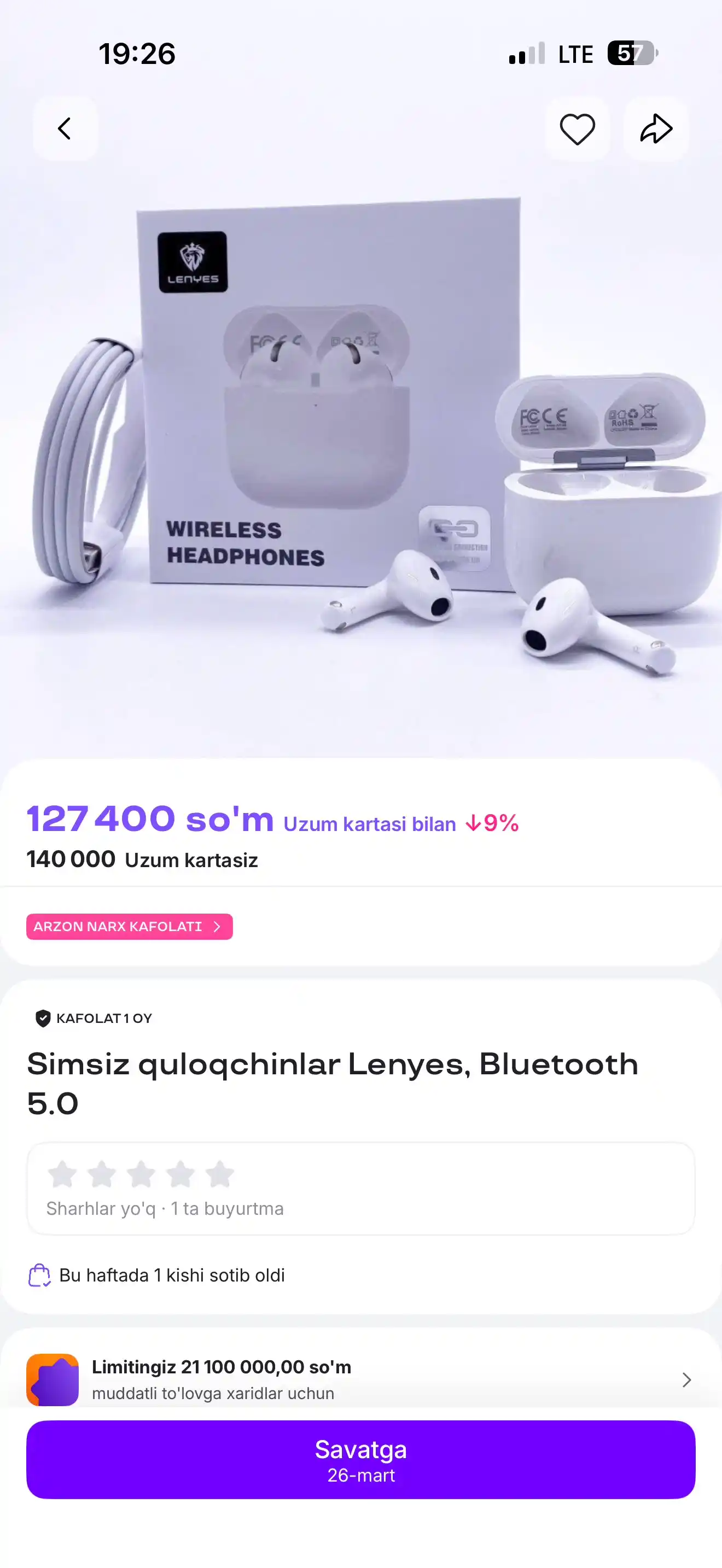 Simsiz quloqchinlar Lenyes, Bluetooth 5.0