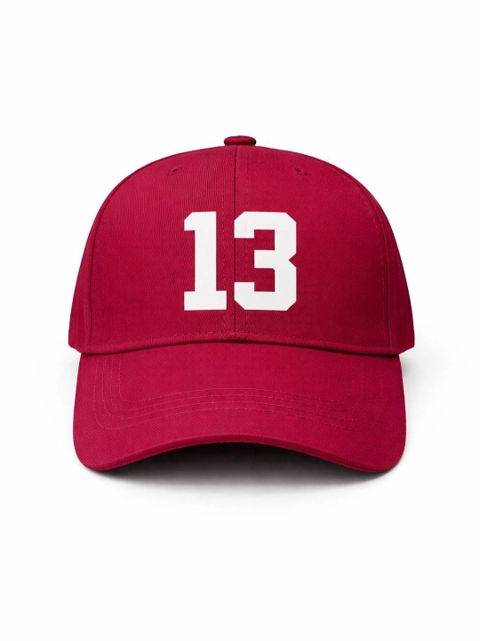 Кепка с номером Unisex Sport регулируемая 56–58 (11 вариантов)