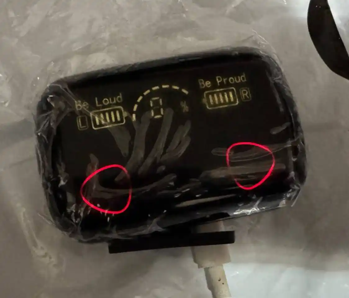Simsiz naushniklar M10 Power Bank 2000 mA/soat