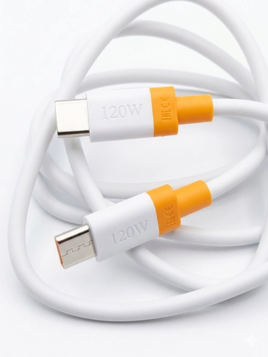 Xiaomi 120W quvvatlash qurilmasi va Type-C kabellari