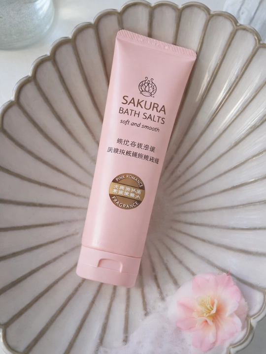 Vanna uchun tuz Sakura Bath Salts tana uchun xushbo‘y SPA tuzi