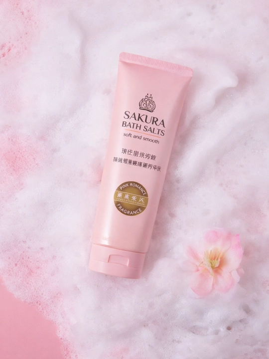 Vanna uchun tuz Sakura Bath Salts tana uchun xushbo‘y SPA tuzi