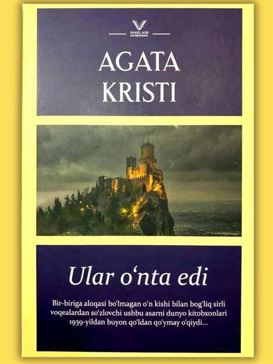 Agata Kristi Tilsimli shaxmat Al-karnaku kemasidagi qotillik Ular 10 ta o'nta edi - 