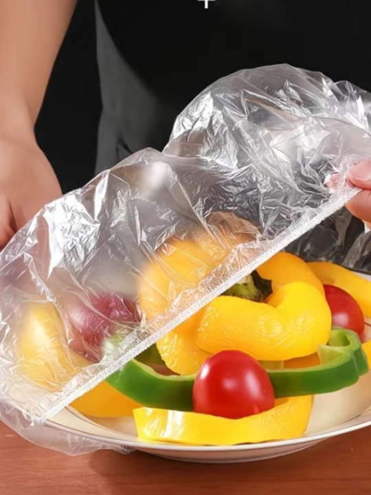 Многоразовые эластичные пакеты для хранения продуктов питания