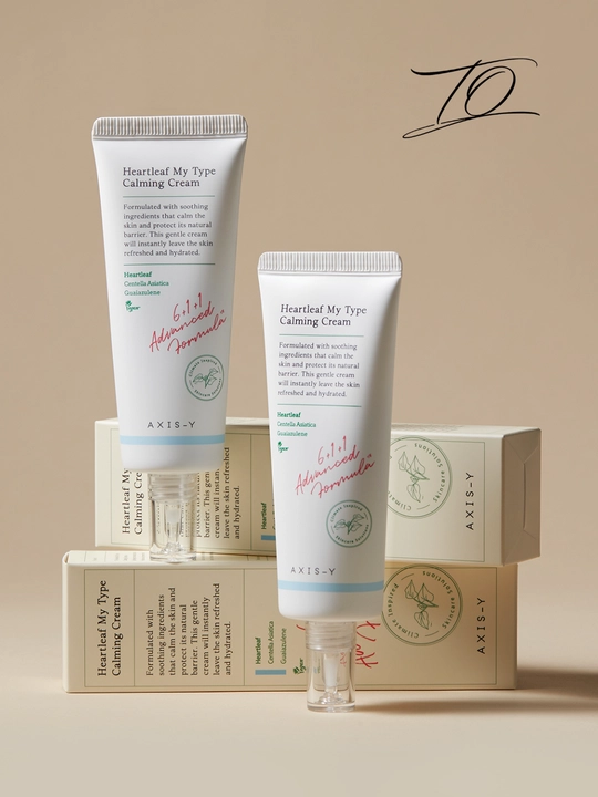 Tinchlantiruvchi krem-gel AXIS-Y Heartleaf My-Type Calming Cream, 60 ml - 
