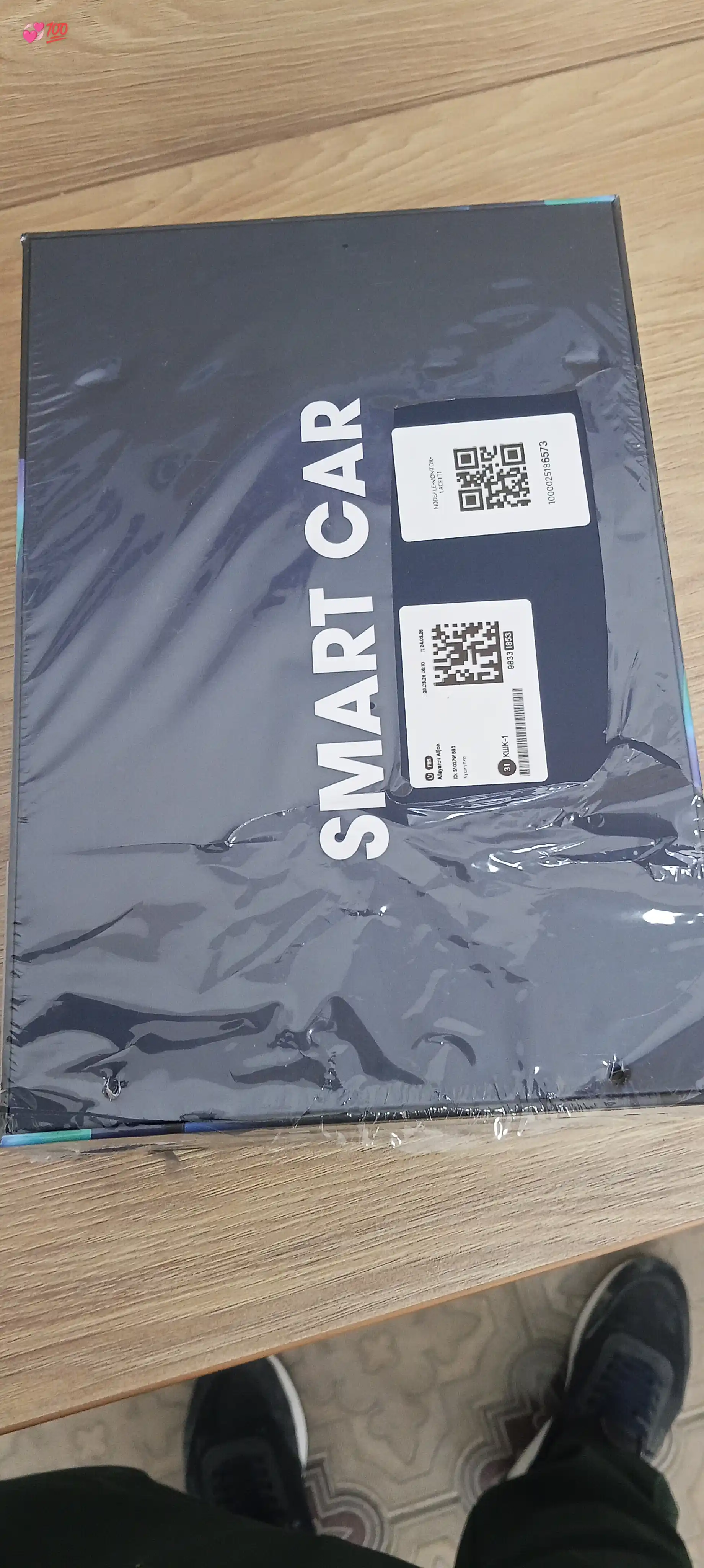 Авто монитор Smart car, 4 / 64 ГБ, c рамкой, голосовое управление