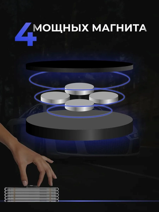 Avtomobil uchun magnit telefon ushlagich