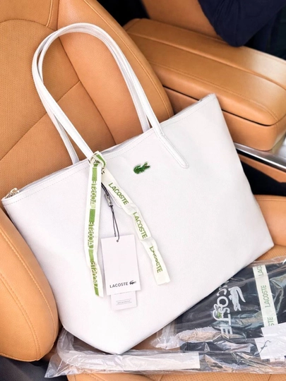Сумка женская в стиле Lacoste — SGSTORE-LACOST-БЕЛЫЙ