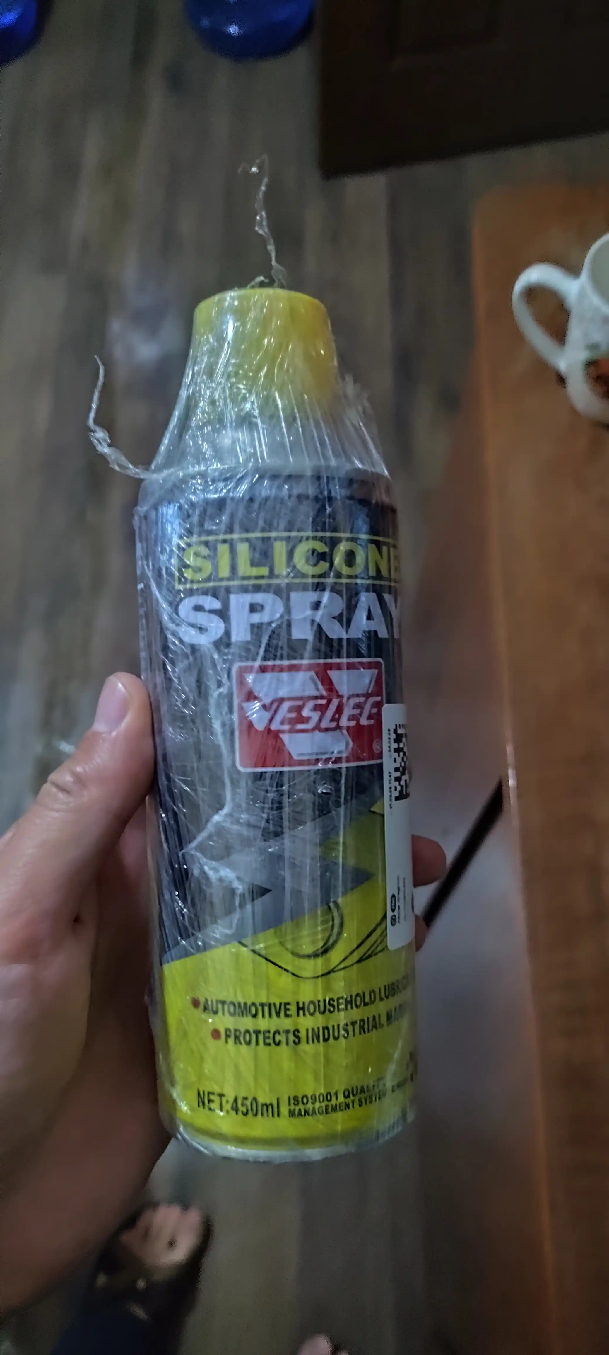 Avtomobil uchun silikon moylash aerozol spreyi, 450 ml