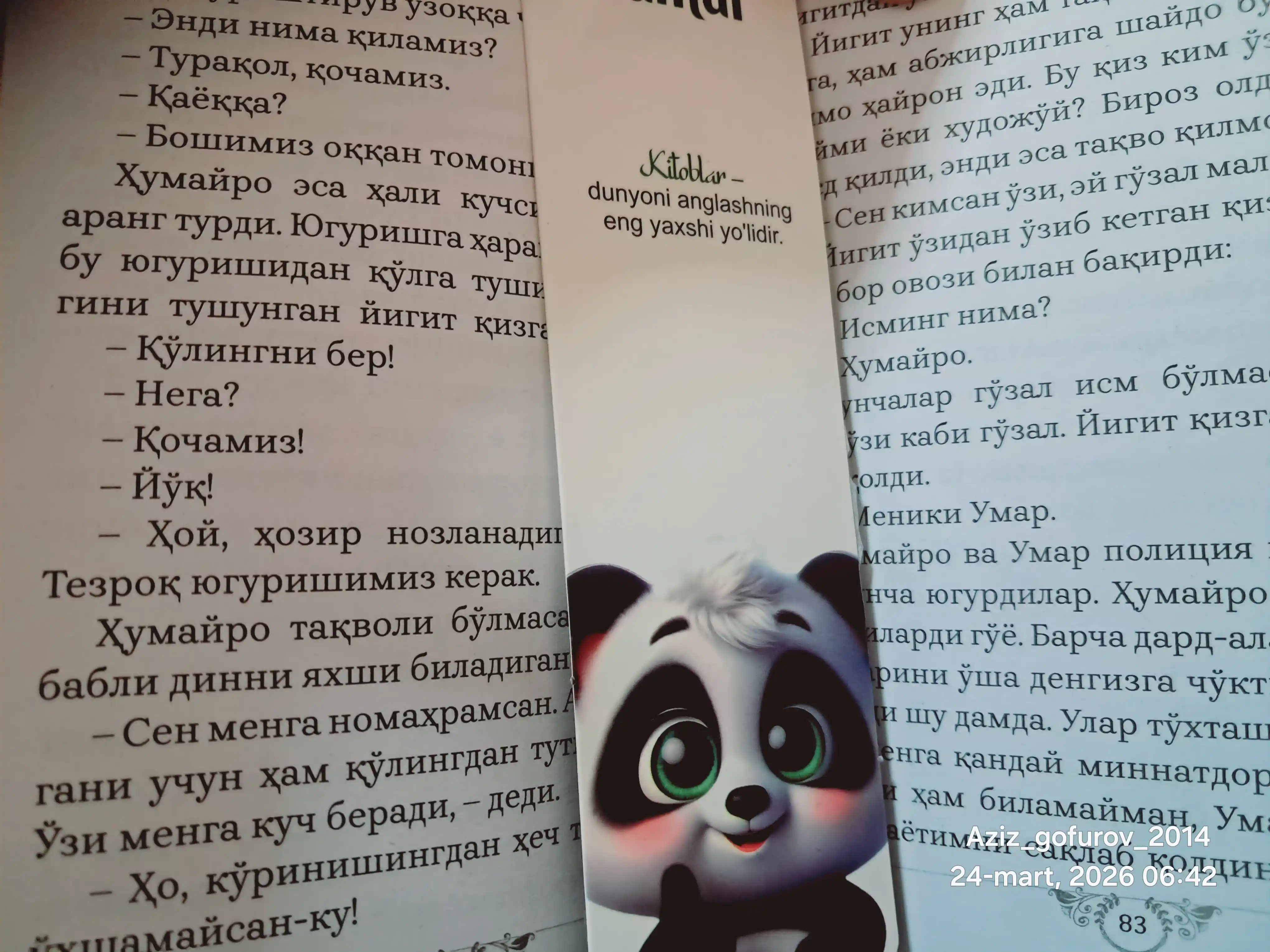 Ҳумайро, Роман, Эйлyл Валий