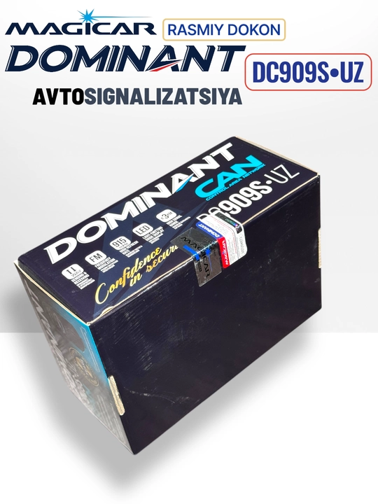 Сигнализация Dominant Magicar, с дистанционным управлением для авто DC909 UZ CAN