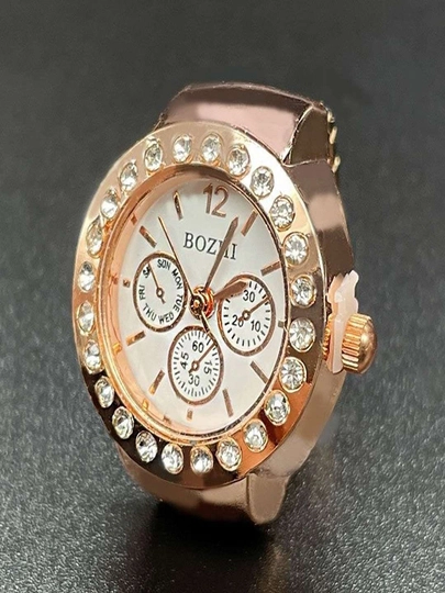 Женские аксессуары RING-WATCH: элегантность и время в одном месте — SOLIHIM-SOAT-БЕЖМЕЛ